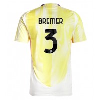 Juventus Gleison Bremer #3 Bortedrakt 2024-25 Kortermet